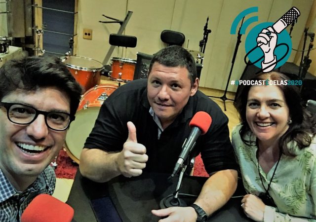 Gravação podcast minestrone sobre servicos de salao